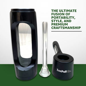 ZenPuff Co.™ Premium Glass & Aluminum Water Bottle